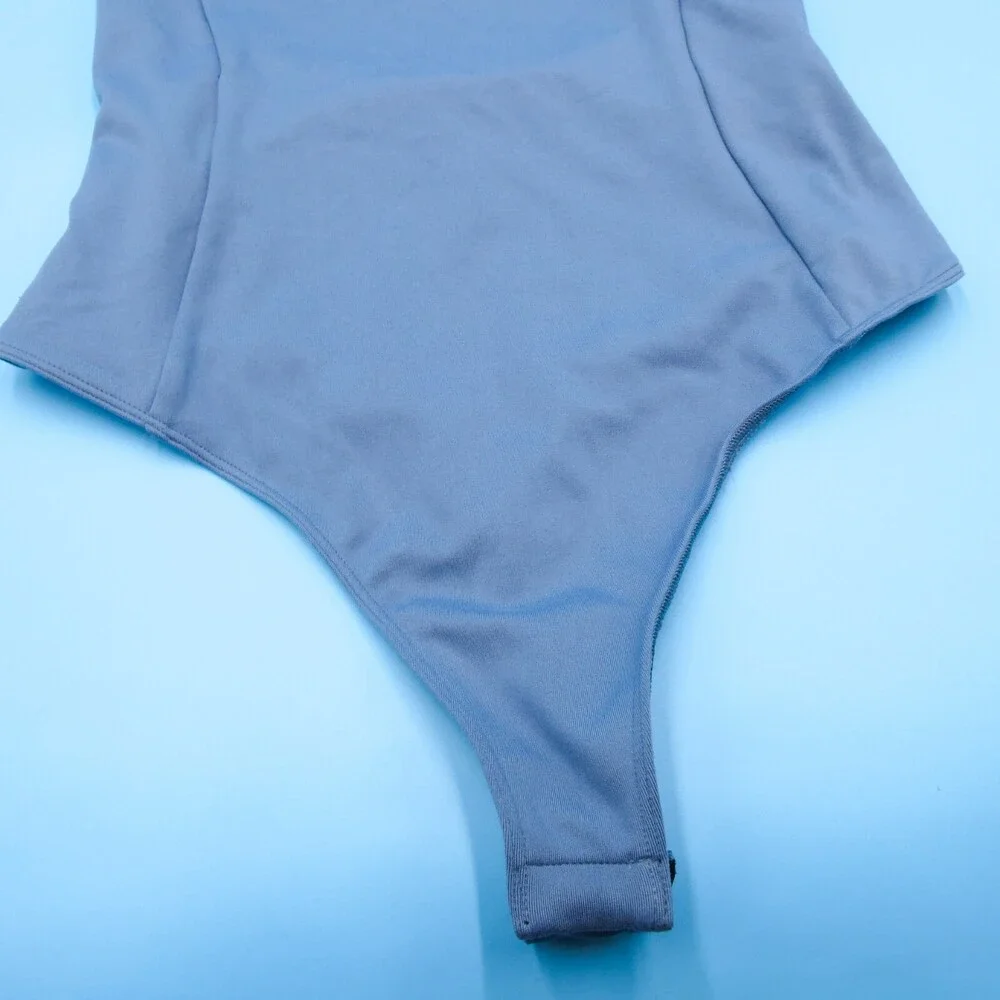 Victorias Secret Blue Small On Point‎ Racerback Bikini One Piece Swimsuit New